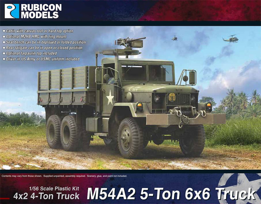 M54A2 5 - ton 6x6 Truck - Fahrzeuge - Rubicon Models UK Ltd - 280133