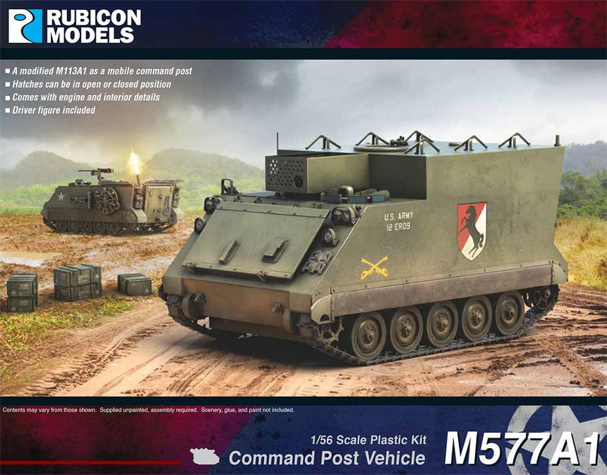 M577A1 APC Command Post Vehicle - Fahrzeuge - Rubicon Models UK Ltd - 280136