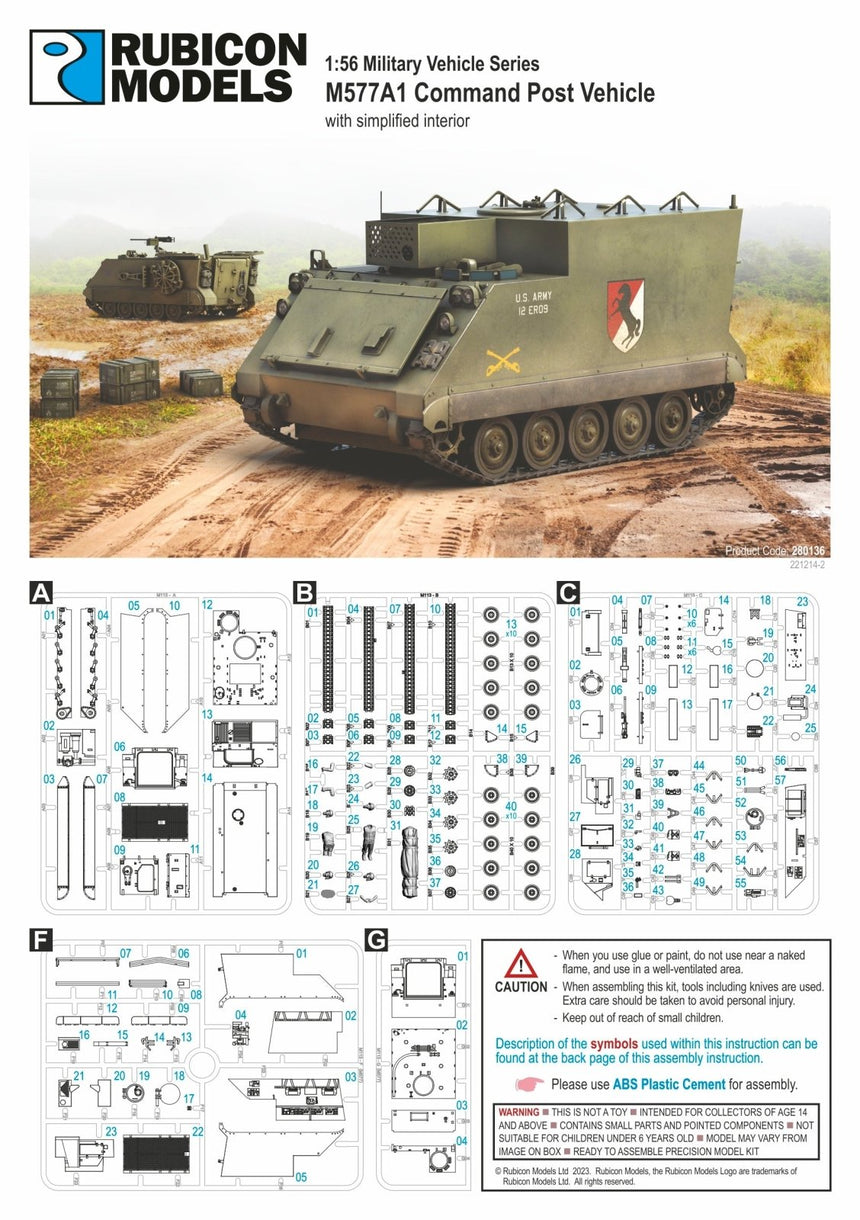 280136 - M577A1 APC Command Post Vehicle