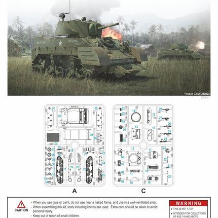 280023 - M5A1 Stuart / M5A1 Recce