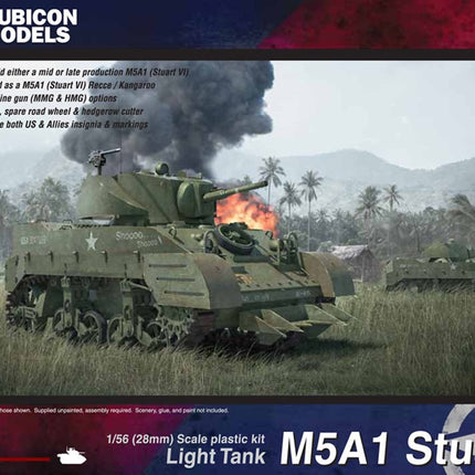 M5A1 Stuart / M5A1 Recce - Panzer - Rubicon Models UK Ltd - 280023
