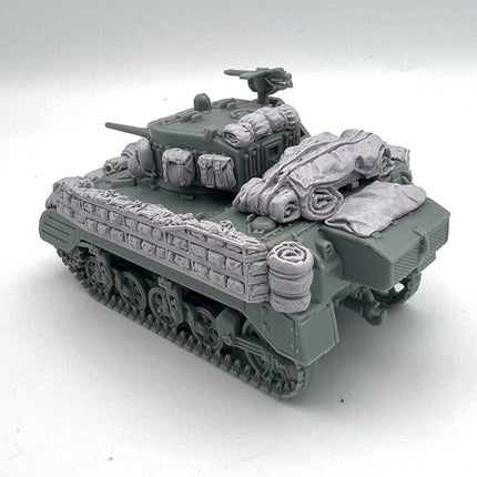 M5A1 Stuart Stowage Kit - Resin