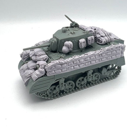 M5A1 Stuart Stowage Kit - Resin