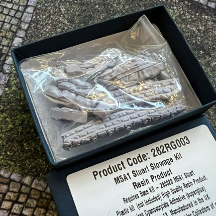 M5A1 Stuart Stowage Kit - Resin