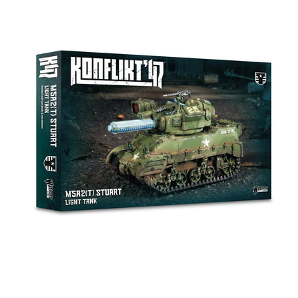M5A2(T) Stuart Light Tank - Panzer - Warlord Games - 452600405