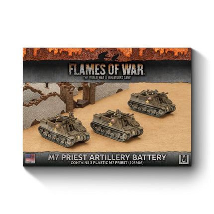 M7 Priest Armored Artillery Battery