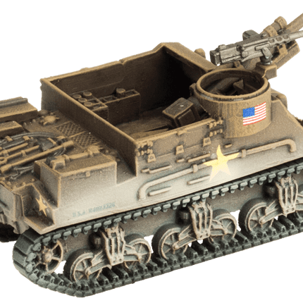 M7 Priest Armored Artillery Battery