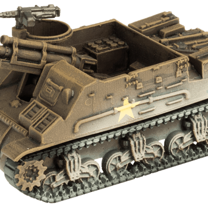 M7 Priest Armored Artillery Battery
