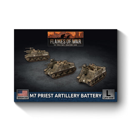 M7 Priest Artillery Battery