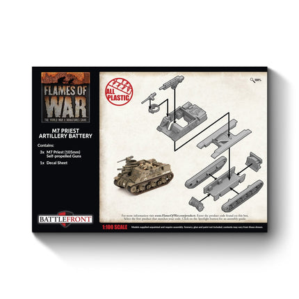 M7 Priest Artillery Battery