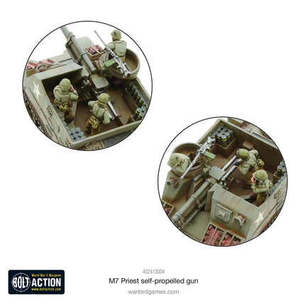 M7 Priest Self - Propelled Gun - Artillerie - Warlord Games - 402413004
