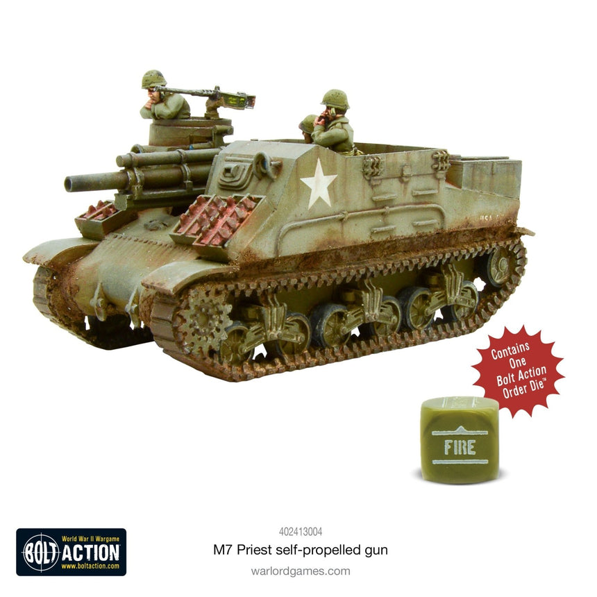 M7 Priest Self - Propelled Gun - Artillerie - Warlord Games - 402413004