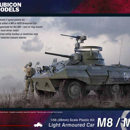 M8 Greyhound / M20 Scout Car - Fahrzeuge - Rubicon Models UK Ltd - 280028