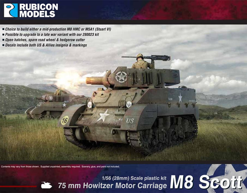M8 Scott / M5A1 - Fahrzeuge - Rubicon Models UK Ltd - 280024