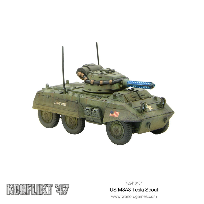 M8A3 Tesla Scout - Fahrzeuge - Warlord Games - 452410407