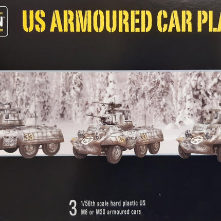 M8/M20 Greyhound Scout Car Platoon - Fahrzeuge - Warlord Games - WGB-START-32