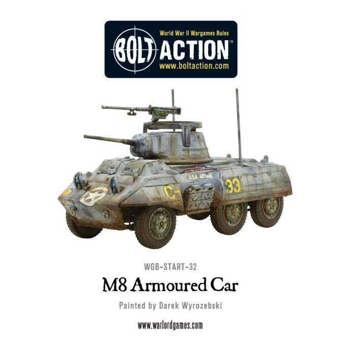 M8/M20 Greyhound Scout Car Platoon - Fahrzeuge - Warlord Games - WGB-START-32