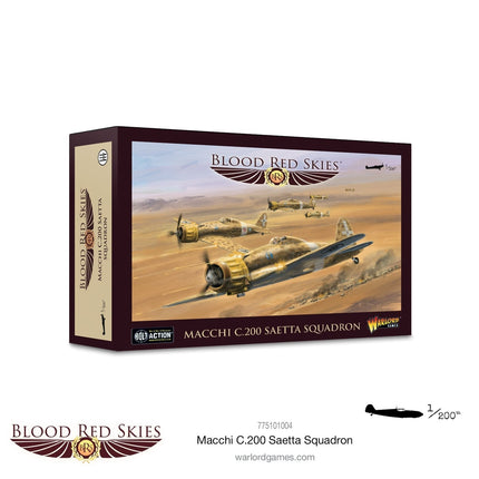 Macchi C.200 Saetta Squadron - Flugzeuge - Warlord Games - 775101004