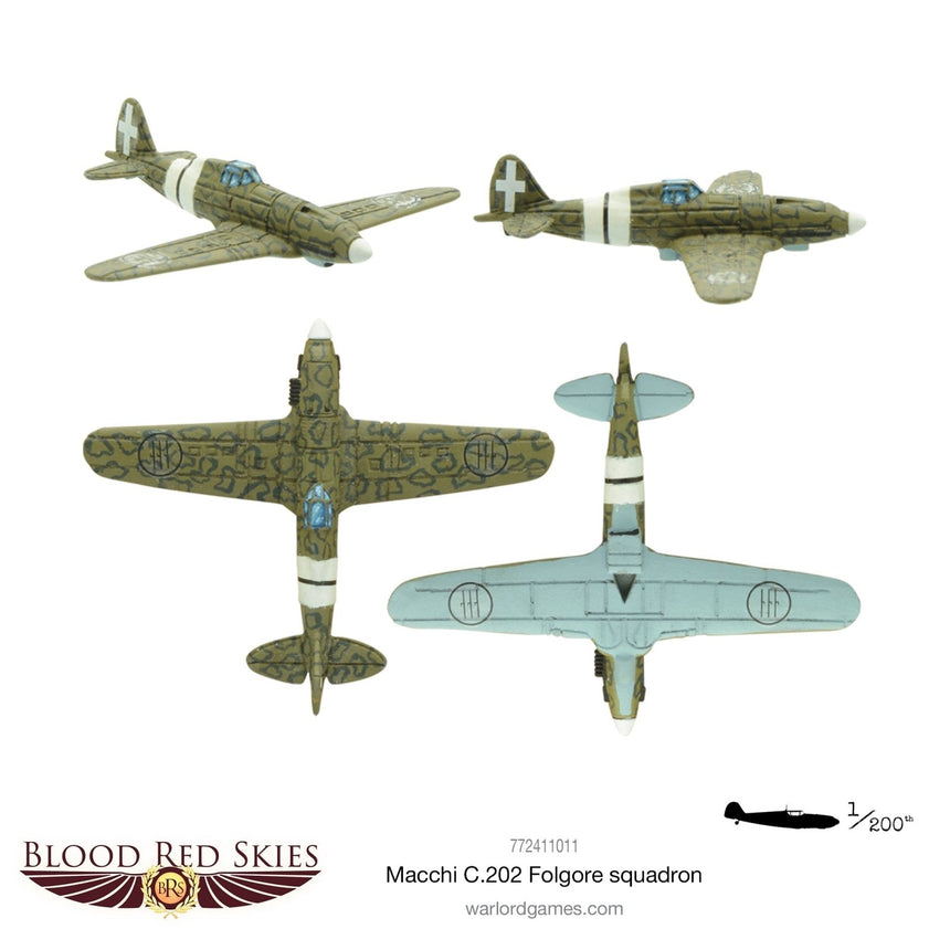 Macchi C.202 Folgore Squadron - Flugzeuge - Warlord Games - 772411011