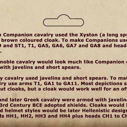 Macedonian Greek Successor Heavy Cavalry - Kavallerie - Victrix - VXA027