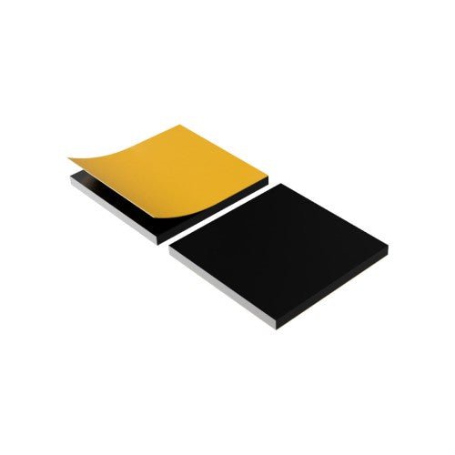 Magnetic Foil Stickers For 40x40mm Square Bases With Hollow Bottoms (5) - Safe & Sound - SAFE-SAS-HB-40X40MM
