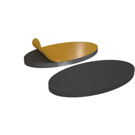 Magnetic Foil Stickers For 60x35mm Oval Bases With Hollow Bottoms (5)