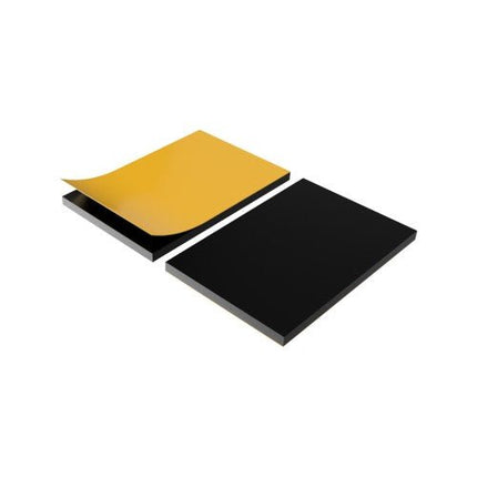 Magnetic Foil Stickers For 60x40mm Rectangular Bases With Hollow Bottoms (5) - Safe & Sound - SAFE-SAS-HB-60X40MM