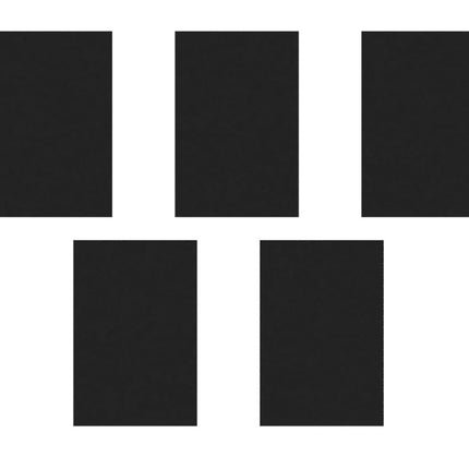 Magnetic Foil Stickers For 60x40mm Rectangular Cast Bases (5)
