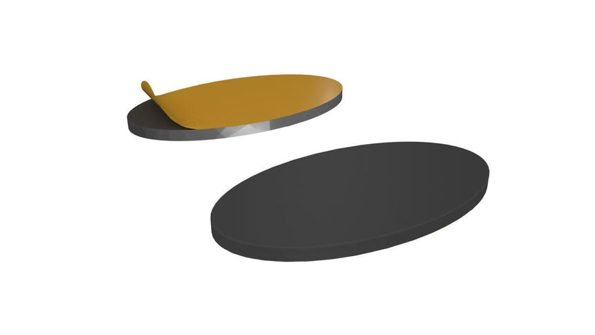 Magnetic Foil Stickers For 75x42mm Oval Bases With Hollow Bottoms (5)