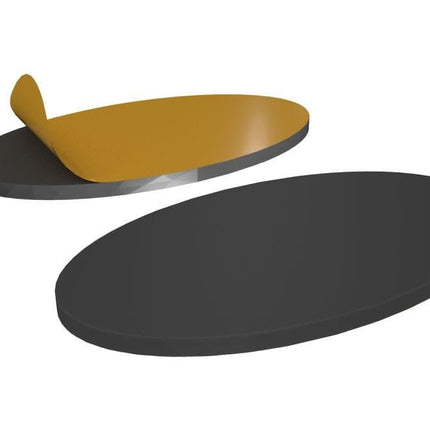 Magnetic Foil Stickers For 90x52mm Oval Bases With Hollow Bottoms (2)