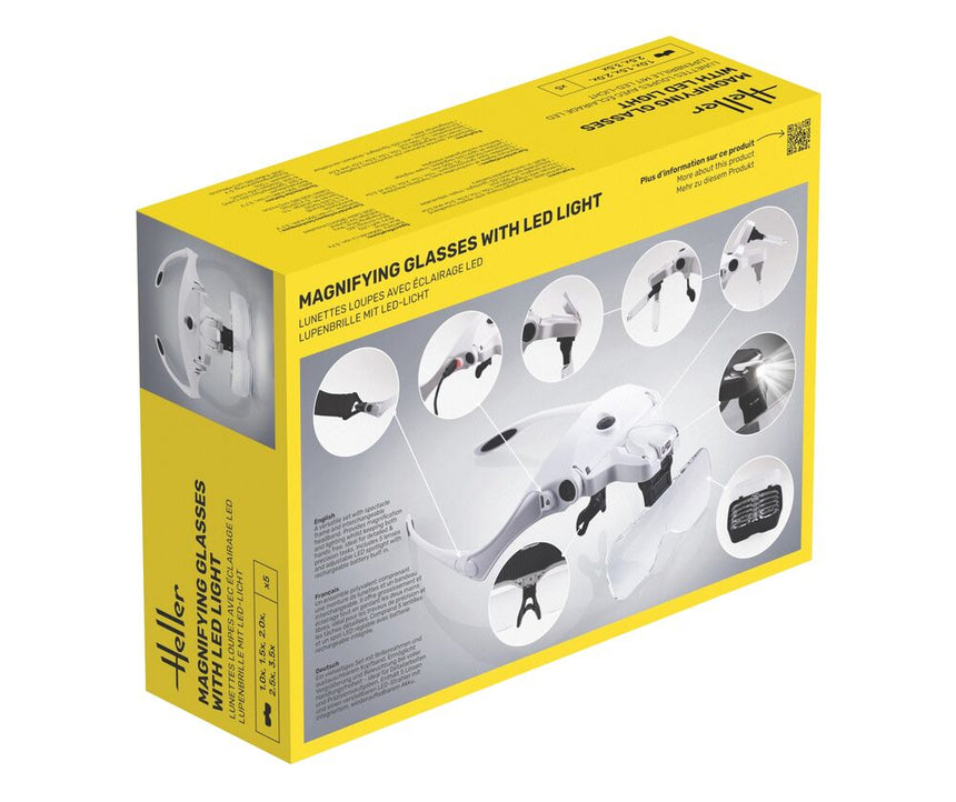 Magnifying Glasses with LED Light - Heller - 99029 (2)