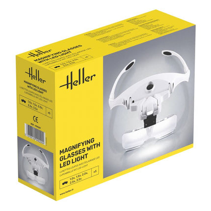 Magnifying Glasses with LED Light - Heller - 99029