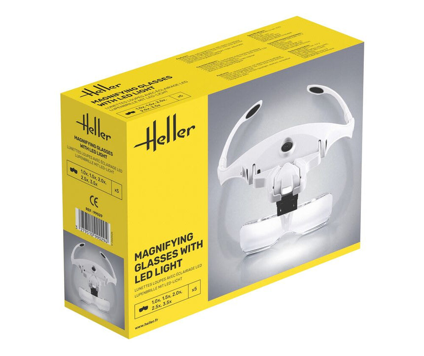 Magnifying Glasses with LED Light - Heller - 99029