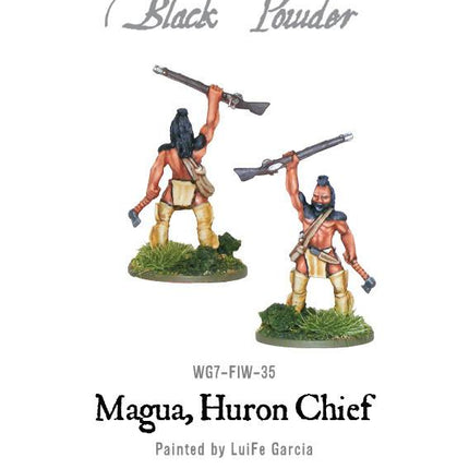 Magua, Huron Chief - Sonder - /Einzelmodelle - Warlord Games - WG7-FIW-35