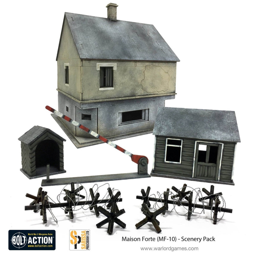 Maison Forte Scenery Set - Gelände - Sarissa - N128