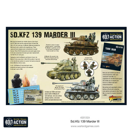 Marder III - Panzer - Warlord Games - 402012024