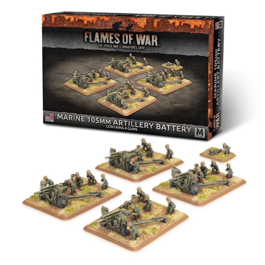 Marine 105mm Artillery Battery