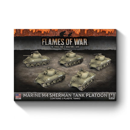 Marine M4 Sherman Platoon