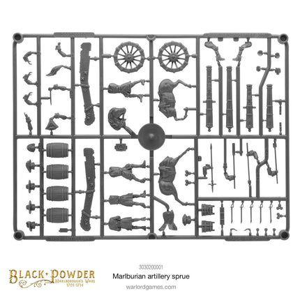 Marlburian Artillery Sprue
