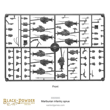Marlburian Infantry Sprue