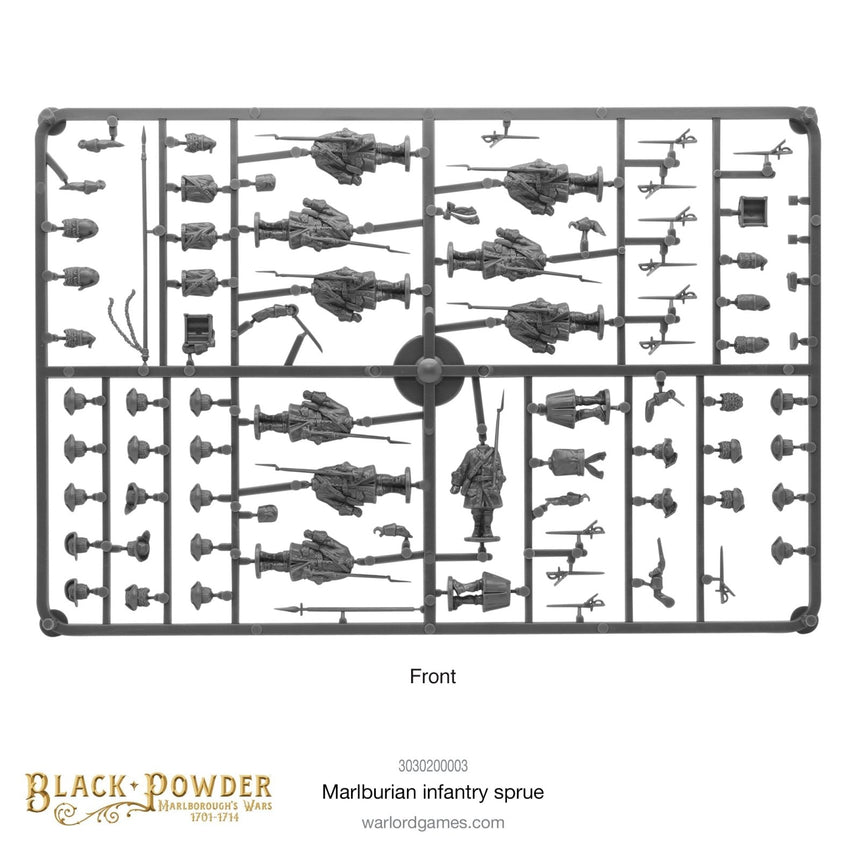 Marlburian Infantry Sprue