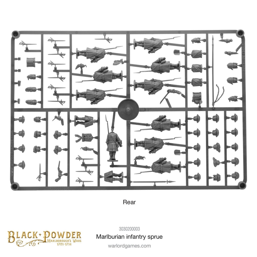 Marlburian Infantry Sprue