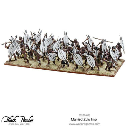 Married Zulu Impi - Infanterie - Warlord Games - 302014603