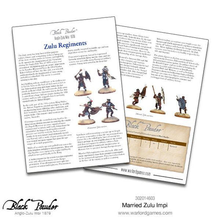Married Zulu Impi - Infanterie - Warlord Games - 302014603