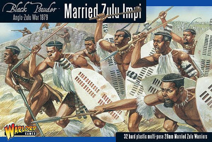 Married Zulu Impi - Infanterie - Warlord Games - 302014603