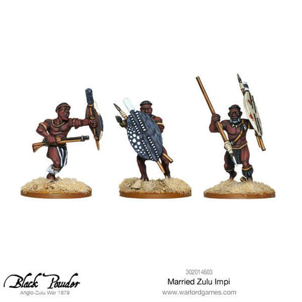 Married Zulu Impi - Infanterie - Warlord Games - 302014603