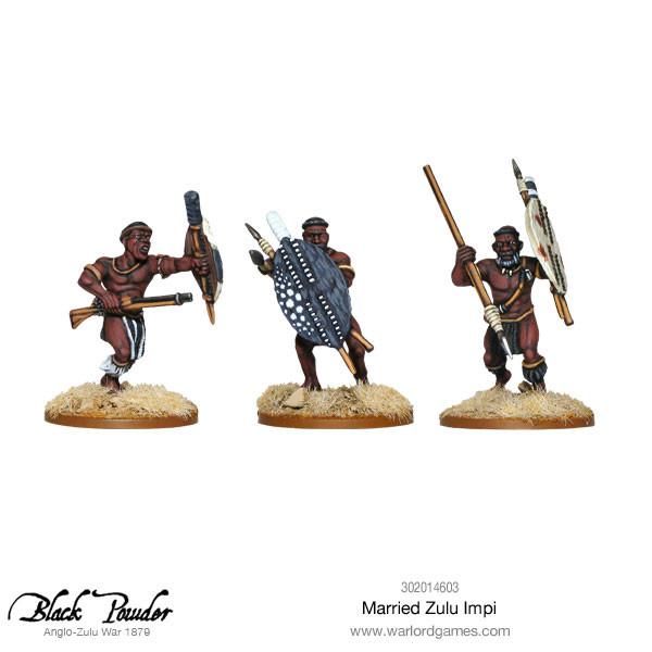 Married Zulu Impi - Infanterie - Warlord Games - 302014603