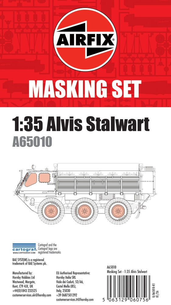 Masking Set - Alvis Stalwart - Werkzeug - Airfix - A65010