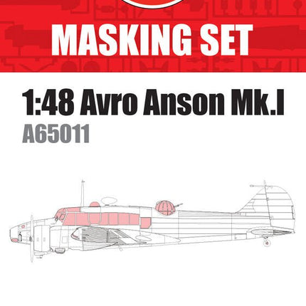 Masking Set - Avro Anson Mk.I - Werkzeug - Airfix - A65011