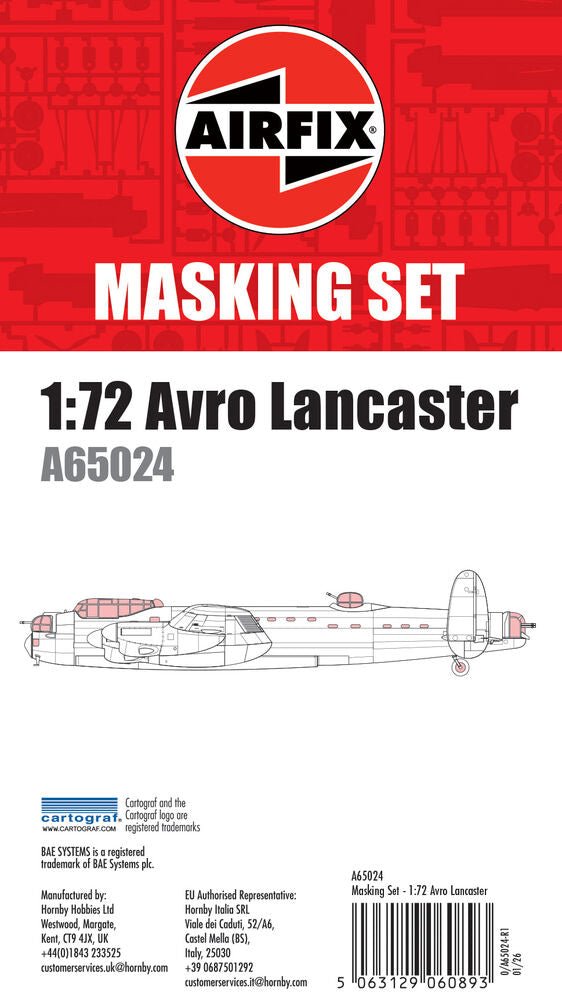 Masking Set - Avro Lancaster - Flugzeuge - Airfix - A65024